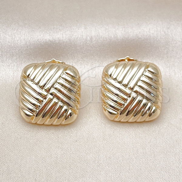 Gold Filled Ring — Stud Earring Polished 02. — main product view — SKU 157130 | Oro Laminado anillo — Stud Earring pulido 02. — SKU 157130
