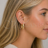 Oro Laminado Huggie Hoop, Gold Filled Style Polished, Golden Finish, 02.195.0305.30