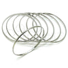 Rhodium Gold Filled Semanario Bangle, Polished, Rhodium Finish, 07.63.0206.1.06 (03 MM Thickness, Size 6 (2.75 Diameter))