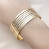 Oro Laminado Semanario Bangle, Gold Filled Style Polished, Golden Finish, 07.63.0207.05 (03 MM Thickness, Size 5 (2.50 Diameter))
