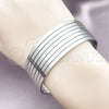 Rhodium Gold Filled Semanario Bangle, Polished, Rhodium Finish, 07.63.0207.1.05 (03 MM Thickness, Size 5 (2.50 Diameter))
