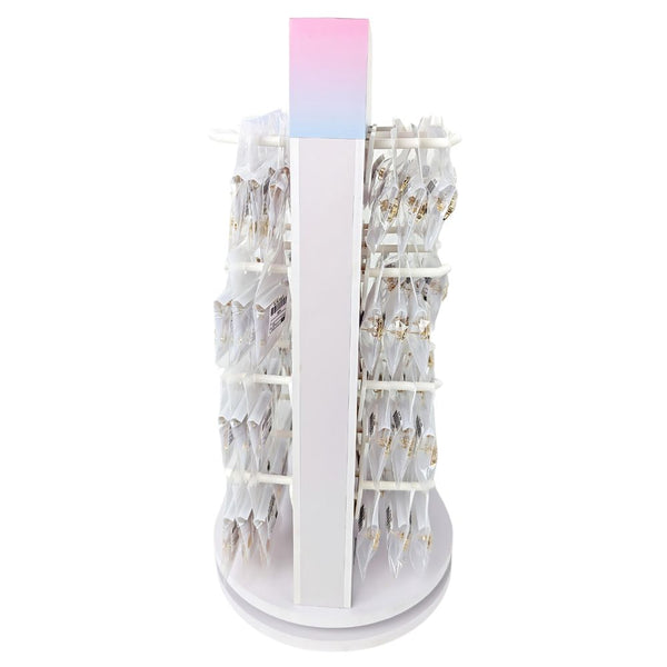 Gold Filled Necklace — Small Rotating Display 60 Assorted Necklace Pendants with — alternate product view — SKU 157188 | Oro Laminado collar — Small Rotating Display 60 Assorted Necklace Pendants with — SKU 157188