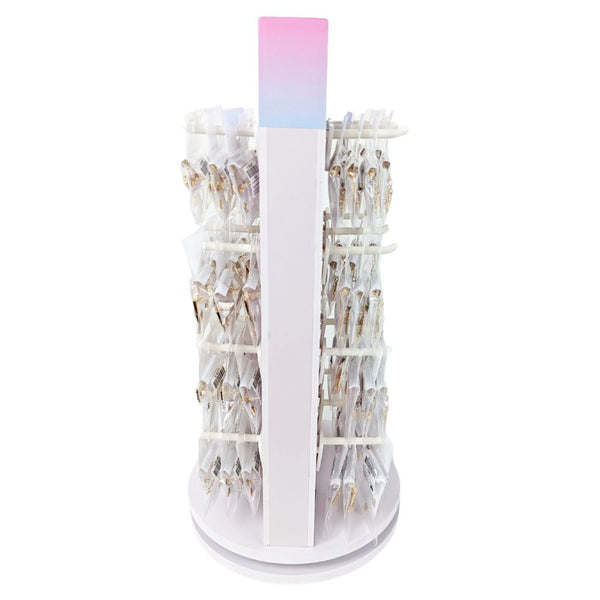 Gold Filled Ring — Small Rotating Display 36 Assorted Earring Pendant Sets — alternate product view — SKU 157190 | Oro Laminado anillo — Small Rotating Display 36 Assorted Earring Pendant Sets — SKU 157190