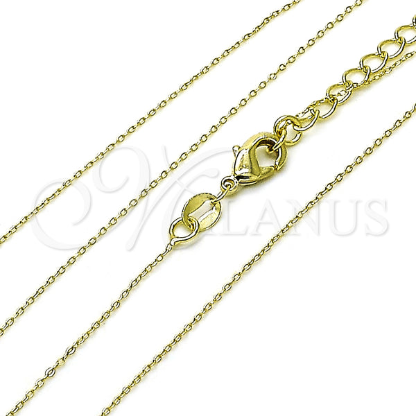 Gold Filled Necklace — Basic Necklace Rolo Design Polished 04. 01 MM — main product view — SKU 157274 | Oro Laminado collar — básico Necklace Rolo diseño pulido 04. 01 MM — SKU 157274