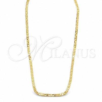 Dorado Oro Laminado Collar, vista principal del producto por Mayoreo, vista principal del producto