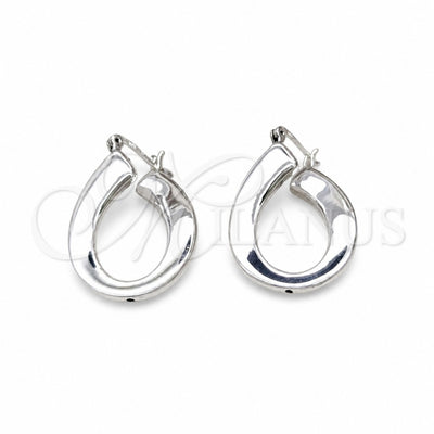 Sterling Silver Small Hoop, Polished, Silver Finish, 02.395.0052 for wholesale, main product view