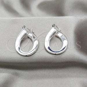 Sterling Silver Hoop Earrings — Small Hoop Polished 02. — main product view — SKU 157379 | Plata 925 aretes de aro — aro pequeño pulido 02. — SKU 157379