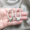 Sterling Silver Stud Earring, Polished, Silver Finish, 02.395.0053