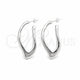 Sterling Silver Stud Earring, Polished, Silver Finish, 02.395.0053