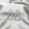 Sterling Silver Stud Earring, Polished, Silver Finish, 02.395.0054