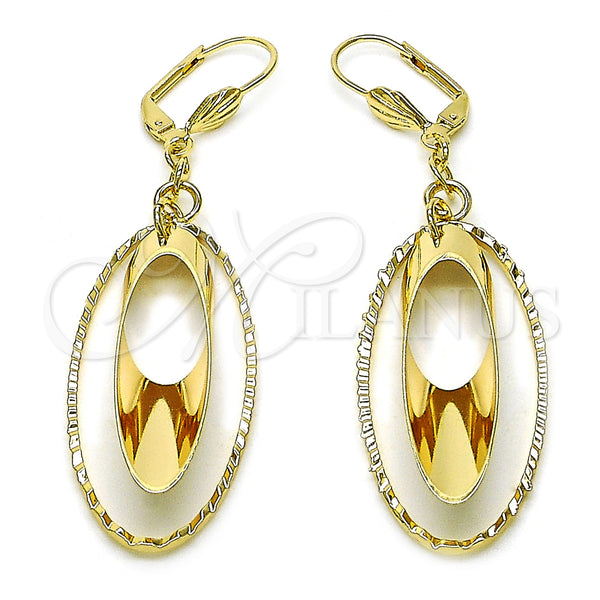 Gold Filled Ring — Long Earring Diamond Cutting 5. — main product view — SKU 157411 | Oro Laminado anillo — largo Earring Diamond Cutting 5. — SKU 157411
