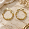 Oro Laminado Small Hoop, Gold Filled Style Polished, Golden Finish, 02.63.2758.20