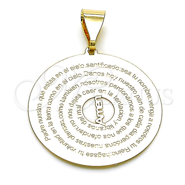 Gold Filled Pendant — Religious Pendant Polished 05.63. — main product view — SKU 157418 | Oro Laminado dije — Religious Pendant pulido 05.63. — SKU 157418