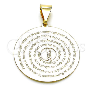 Gold Filled Pendant — Religious Pendant Polished 05.63. — main product view — SKU 157418 | Oro Laminado dije — Religious Pendant pulido 05.63. — SKU 157418