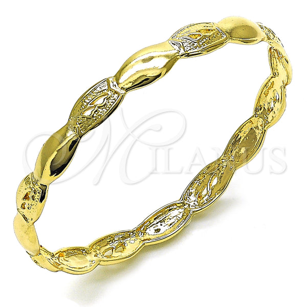 Gold Filled Jewelry — Individual Bangle Polished 5. 08 MM Thickness Size — main product view — SKU 157423 | Oro Laminado joyería — Individual Bangle pulido 5. 08 MM Thickness Size — SKU 157423