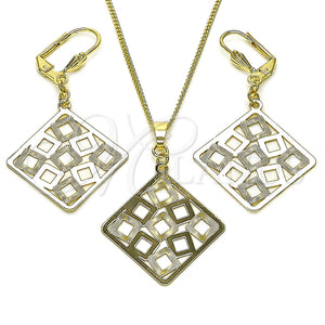Gold Filled Ring — Earring and Pendant Adult Set Filigree Design Diamond — main product view — SKU 157426 | Oro Laminado anillo — Earring and Pendant Adult Set Filigree diseño Diamond — SKU 157426