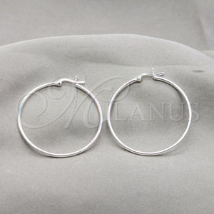 Sterling Silver Hoop Earrings — Small Hoop Polished 02. — main product view — SKU 157494 | Plata 925 aretes de aro — aro pequeño pulido 02. — SKU 157494