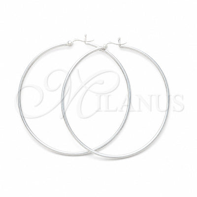 Sterling Silver Small Hoop, Polished, Silver Finish, 02.409.0006.60