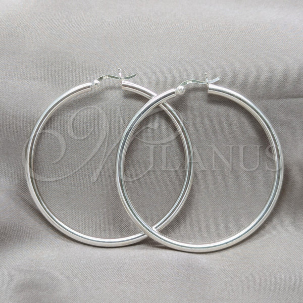Sterling Silver Hoop Earrings — Small Hoop Polished 02. — main product view — SKU 157501 | Plata 925 aretes de aro — aro pequeño pulido 02. — SKU 157501