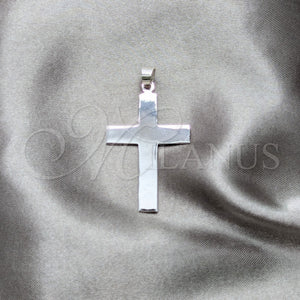 Sterling Silver Pendant — Religious Pendant Cross Design Polished 05. — main product view — SKU 157506 | Plata 925 dije — Religious Pendant cruz diseño pulido 05. — SKU 157506
