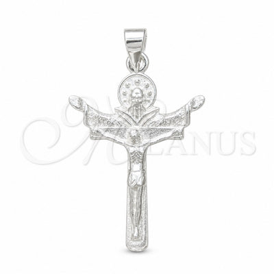 Sterling Silver Religious Pendant, Polished, Silver Finish, 05.392.0096 for wholesale, main product view
