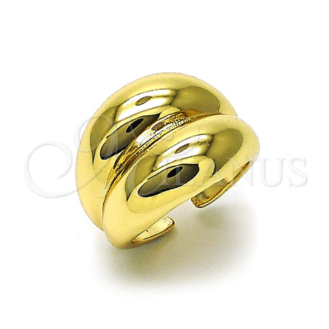Oro Laminado Elegant Ring, Gold Filled Style Polished, Golden Finish, 01.283.0048