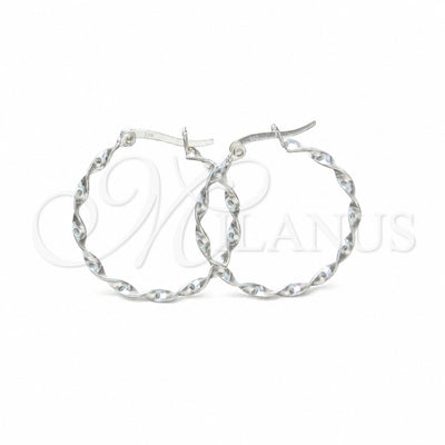 Sterling Silver Small Hoop, Polished, Silver Finish, 02.392.0043.30 for wholesale, main product view
