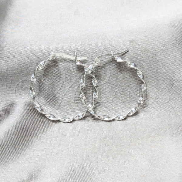 Sterling Silver Hoop Earrings — Small Hoop Polished 02. — main product view — SKU 157870 | Plata 925 aretes de aro — aro pequeño pulido 02. — SKU 157870