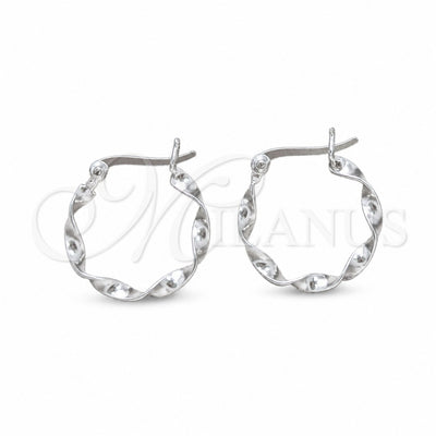 Sterling Silver Small Hoop, Polished, Silver Finish, 02.392.0044.20 for wholesale, main product view