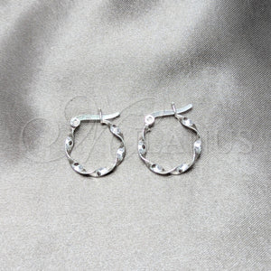 Sterling Silver Hoop Earrings — Small Hoop Polished 02. — main product view — SKU 157872 | Plata 925 aretes de aro — aro pequeño pulido 02. — SKU 157872