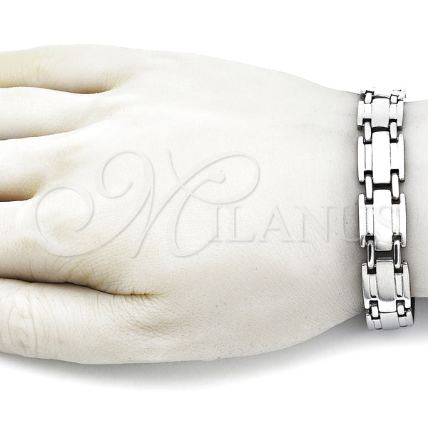 Stainless Steel Bracelet — Solid Bracelet Polished 03. 13 MM Thickness 8 — alternate product view — SKU 157879 | Acero Inoxidable brazalete — sólido Bracelet pulido 03. 13 MM Thickness 8 — SKU 157879