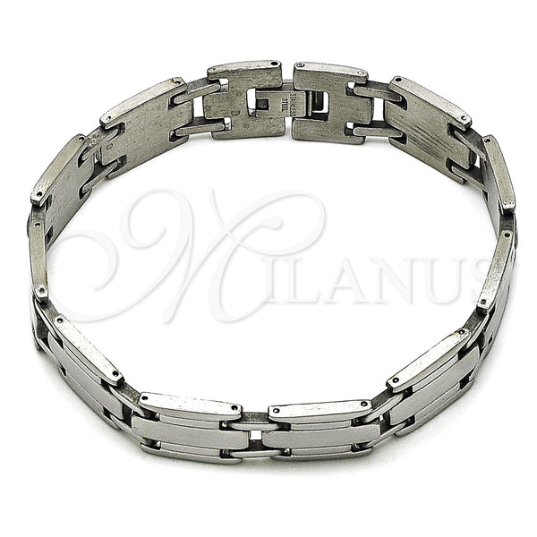 Stainless Steel Bracelet — Solid Bracelet Polished 03. 13 MM Thickness 8 — main product view — SKU 157879 | Acero Inoxidable brazalete — sólido Bracelet pulido 03. 13 MM Thickness 8 — SKU 157879