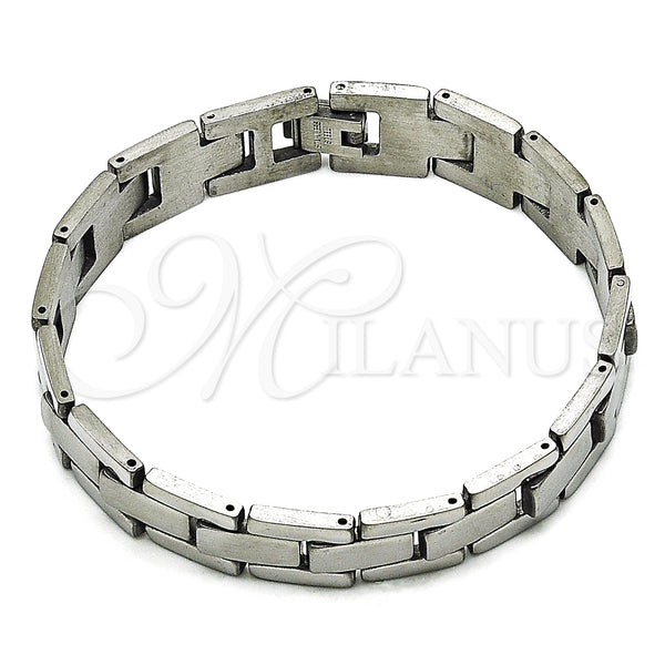Stainless Steel Bracelet — Solid Bracelet Polished 03. 12 MM Thickness 8 — main product view — SKU 157882 | Acero Inoxidable brazalete — sólido Bracelet pulido 03. 12 MM Thickness 8 — SKU 157882