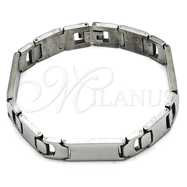 Stainless Steel Bracelet — Solid Bracelet Polished 03. 12 MM Thickness 8 — main product view — SKU 157888 | Acero Inoxidable brazalete — sólido Bracelet pulido 03. 12 MM Thickness 8 — SKU 157888