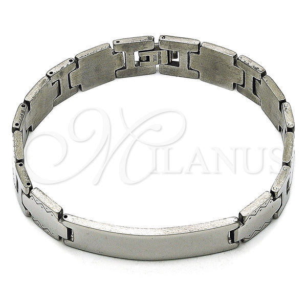Stainless Steel Bracelet — Solid Bracelet Polished 03. 12 MM Thickness 9 — main product view — SKU 157892 | Acero Inoxidable brazalete — sólido Bracelet pulido 03. 12 MM Thickness 9 — SKU 157892
