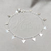 Sterling Silver Charm Anklet , Polished, Silver Finish, 03.409.0065.10 (01 MM Thickness, 10 Inches Length)