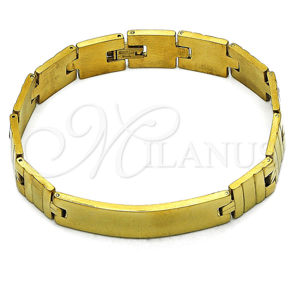 Stainless Steel Bracelet — Solid Bracelet Polished 03. 13 MM Thickness 9 — main product view — SKU 157975 | Acero Inoxidable brazalete — sólido Bracelet pulido 03. 13 MM Thickness 9 — SKU 157975