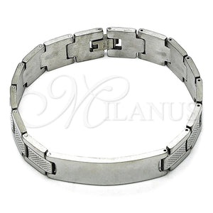 Stainless Steel Bracelet — Solid Bracelet Polished 03. 13 MM Thickness 8 — main product view — SKU 157982 | Acero Inoxidable brazalete — sólido Bracelet pulido 03. 13 MM Thickness 8 — SKU 157982