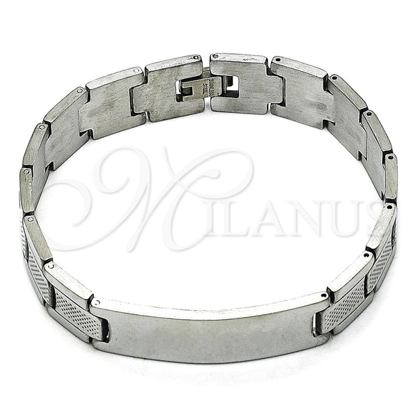 Stainless Steel Bracelet — Solid Bracelet Polished 03. 13 MM Thickness 8 — main product view — SKU 157982 | Acero Inoxidable brazalete — sólido Bracelet pulido 03. 13 MM Thickness 8 — SKU 157982