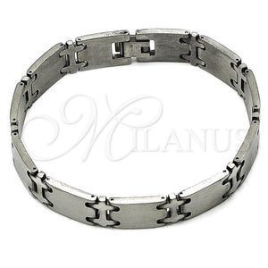 Stainless Steel Bracelet — Solid Bracelet Polished 03. 12 MM Thickness 8 — main product view — SKU 157984 | Acero Inoxidable brazalete — sólido Bracelet pulido 03. 12 MM Thickness 8 — SKU 157984