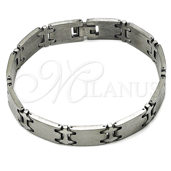Stainless Steel Bracelet — Solid Bracelet Polished 03. 12 MM Thickness 8 — main product view — SKU 157984 | Acero Inoxidable brazalete — sólido Bracelet pulido 03. 12 MM Thickness 8 — SKU 157984
