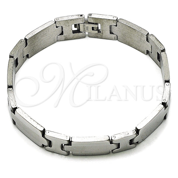 Stainless Steel Bracelet — Solid Bracelet Polished 03. 12 MM Thickness 8 — main product view — SKU 157985 | Acero Inoxidable brazalete — sólido Bracelet pulido 03. 12 MM Thickness 8 — SKU 157985
