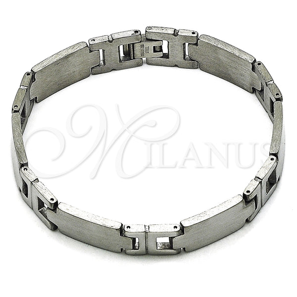 Stainless Steel Bracelet — Solid Bracelet Polished 03. 12 MM Thickness 8 — main product view — SKU 157986 | Acero Inoxidable brazalete — sólido Bracelet pulido 03. 12 MM Thickness 8 — SKU 157986