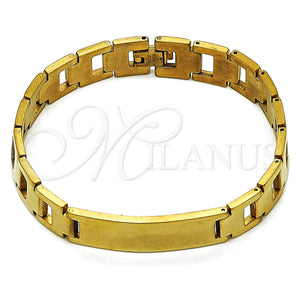 Stainless Steel Bracelet — Solid Bracelet Polished 03. 12 MM Thickness 8 — main product view — SKU 157990 | Acero Inoxidable brazalete — sólido Bracelet pulido 03. 12 MM Thickness 8 — SKU 157990