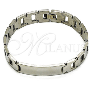 Stainless Steel Bracelet — Solid Bracelet Polished 03. 12 MM Thickness 8 — main product view — SKU 157991 | Acero Inoxidable brazalete — sólido Bracelet pulido 03. 12 MM Thickness 8 — SKU 157991