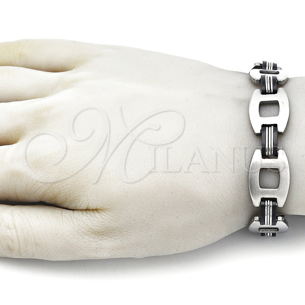 Stainless Steel Bracelet — Solid Bracelet Polished 03. 16 MM Thickness 9 — alternate product view — SKU 157999 | Acero Inoxidable brazalete — sólido Bracelet pulido 03. 16 MM Thickness 9 — SKU 157999