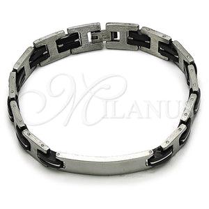 Stainless Steel Bracelet — Solid Bracelet Polished 03. 10 MM Thickness 9 — main product view — SKU 158002 | Acero Inoxidable brazalete — sólido Bracelet pulido 03. 10 MM Thickness 9 — SKU 158002