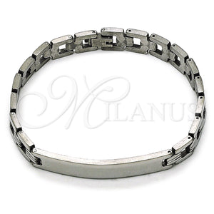 Stainless Steel Bracelet — Solid Bracelet Polished 03. 09 MM Thickness 8 — main product view — SKU 158005 | Acero Inoxidable brazalete — sólido Bracelet pulido 03. 09 MM Thickness 8 — SKU 158005