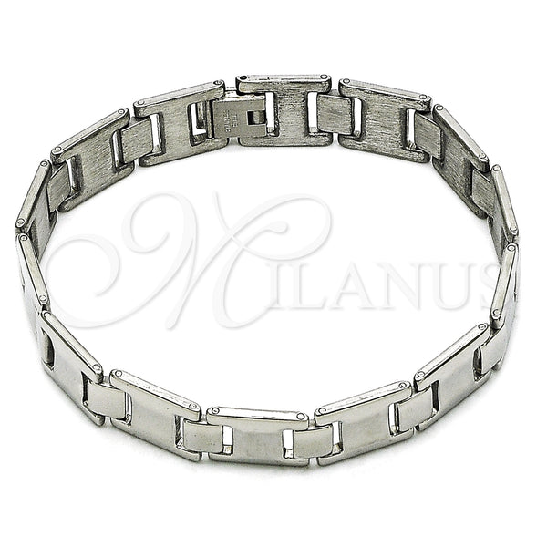 Stainless Steel Bracelet — Solid Bracelet Polished 03. 12 MM Thickness 9 — main product view — SKU 158006 | Acero Inoxidable brazalete — sólido Bracelet pulido 03. 12 MM Thickness 9 — SKU 158006