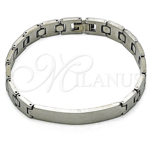 Stainless Steel Bracelet — Solid Bracelet Polished 03. 10 MM Thickness 8 — main product view — SKU 158007 | Acero Inoxidable brazalete — sólido Bracelet pulido 03. 10 MM Thickness 8 — SKU 158007